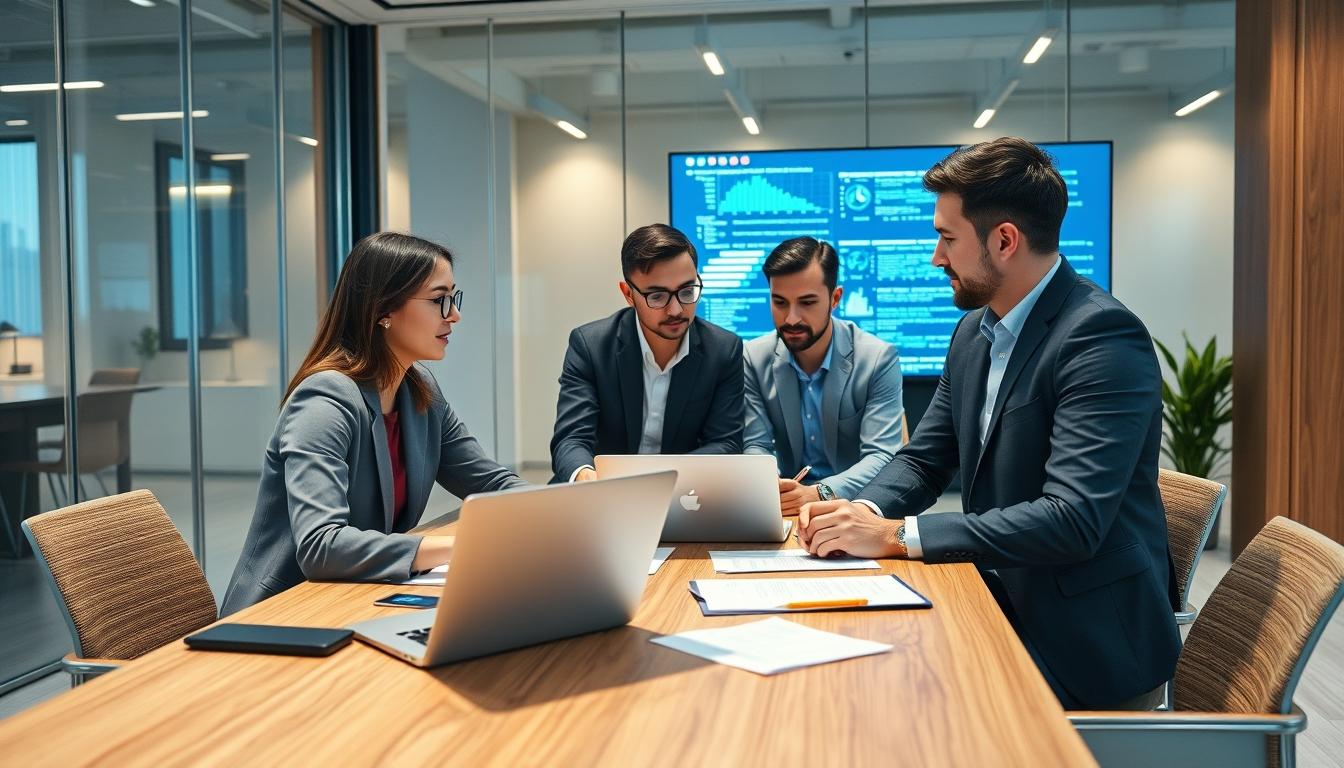 Enterprise software dashboards and business process automation